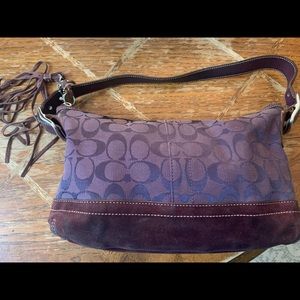 Coach signature jacquard bag